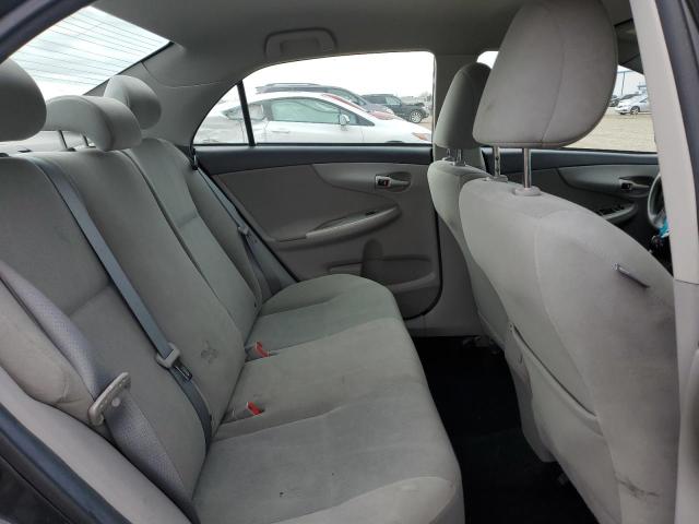 2T1BU4EE3CC786699 - 2012 TOYOTA COROLLA BASE GRAY photo 10