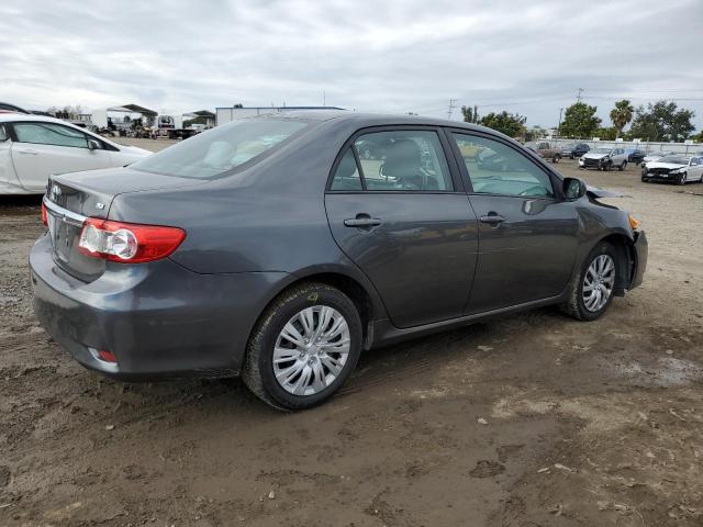 2T1BU4EE3CC786699 - 2012 TOYOTA COROLLA BASE GRAY photo 3