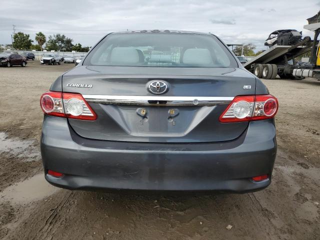 2T1BU4EE3CC786699 - 2012 TOYOTA COROLLA BASE GRAY photo 6