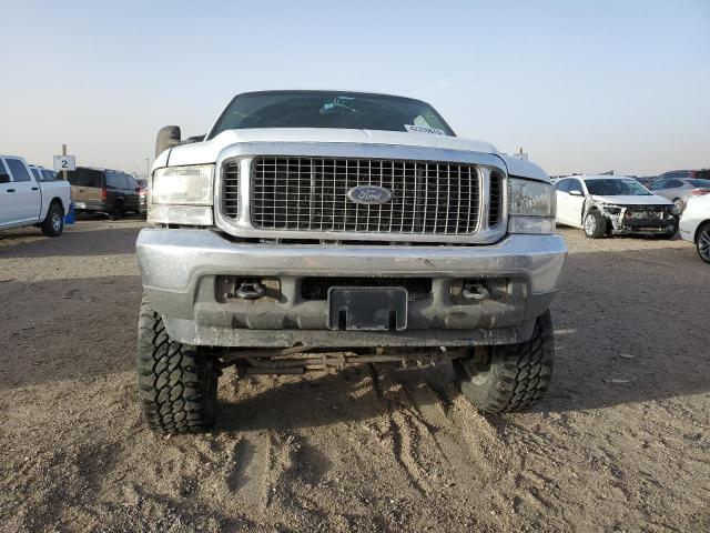 1FMSU41F42EC84287 - 2002 FORD EXCURSION XLT WHITE photo 5