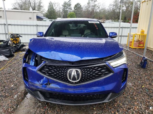 5J8TC2H89PL009946 - 2023 ACURA RDX A-SPEC ADVANCE BLUE photo 5