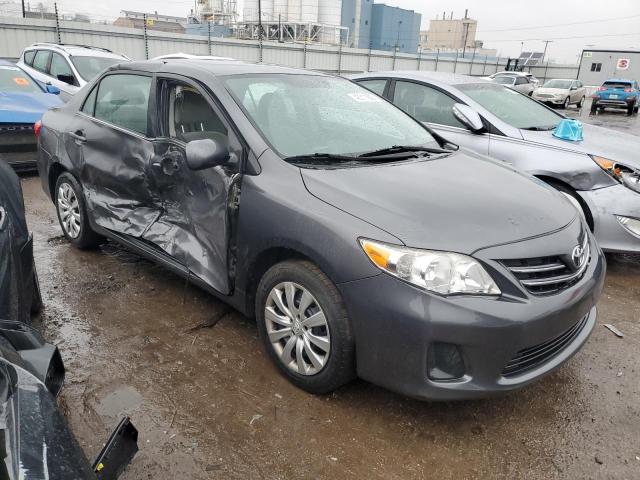 2T1BU4EE9DC112316 - 2013 TOYOTA COROLLA BASE GRAY photo 4