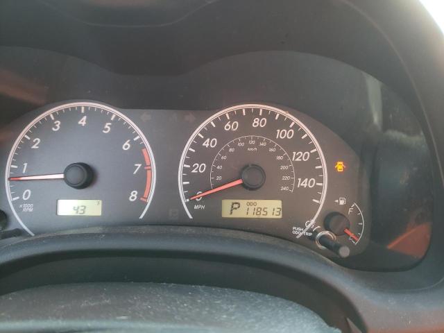 2T1BU4EE9DC112316 - 2013 TOYOTA COROLLA BASE GRAY photo 9