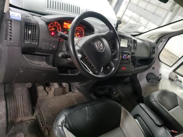 3C6TRVDG2KE533640 - 2019 RAM PROMASTER 2500 HIGH WHITE photo 8