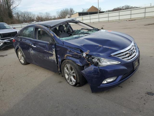 5NPEC4AC9CH320552 - 2012 HYUNDAI SONATA SE BLUE photo 4