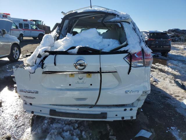 KNMAT2MV0GP679895 - 2016 NISSAN ROGUE S WHITE photo 6