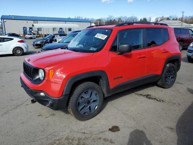 ZACNJBAB4KPK29628 - 2019 JEEP RENEGADE SPORT Կարմիր լուսանկար 1