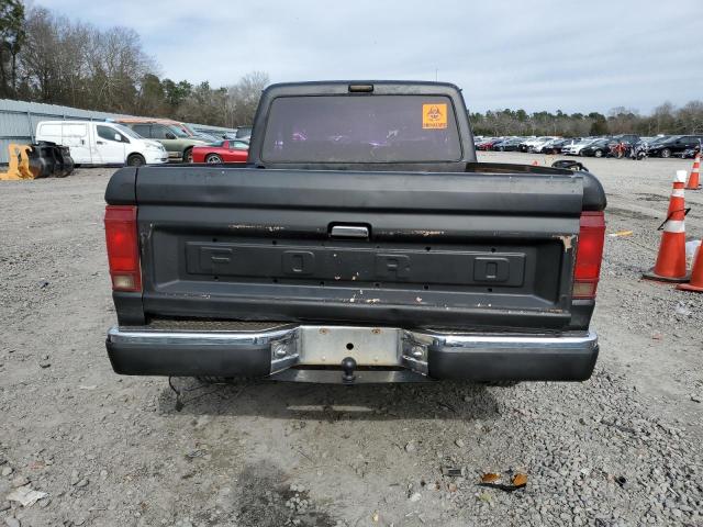 1FTCR14A6JPB62087 - 1988 FORD RANGER SUPER CAB BLACK photo 6