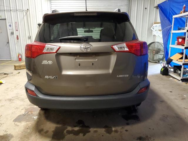 JTMYFREV7DD025700 - 2013 TOYOTA RAV4 LIMITED BROWN photo 6