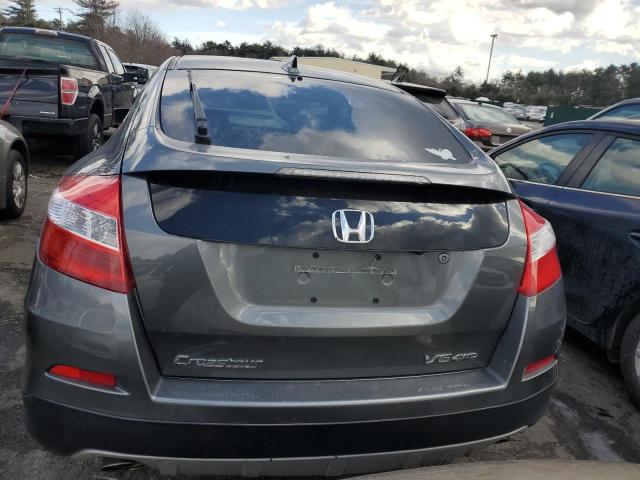 5J6TF2H50DL001395 - 2013 HONDA CROSSTOUR EXL ნაცრისფერი ფოტო 6