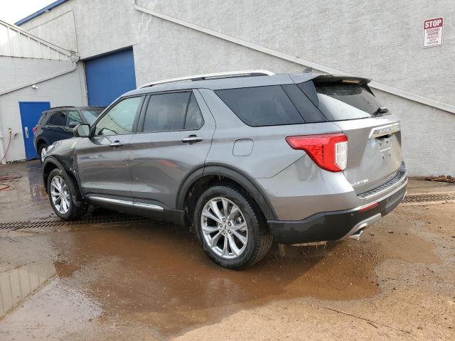 1FMSK7FH0NGB20402 - 2022 FORD EXPLORER LIMITED GRAY photo 2