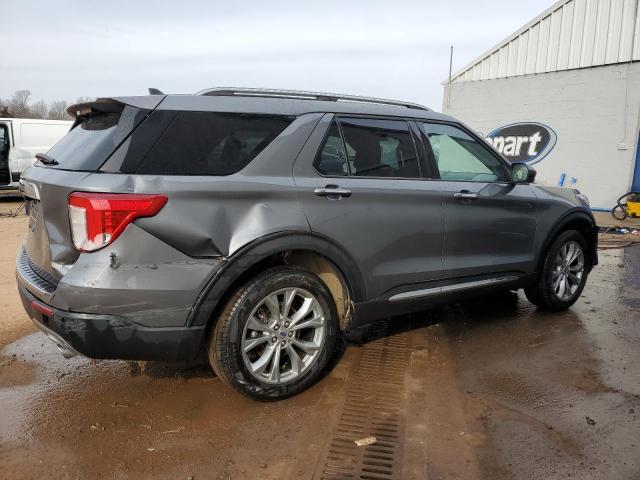 1FMSK7FH0NGB20402 - 2022 FORD EXPLORER LIMITED GRAY photo 3