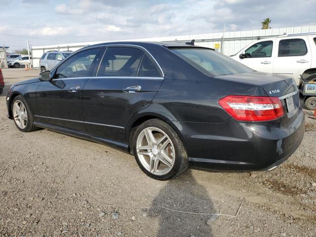 WDDHF7CB6BA381427 - 2011 MERCEDES-BENZ E 550 BLACK photo 2