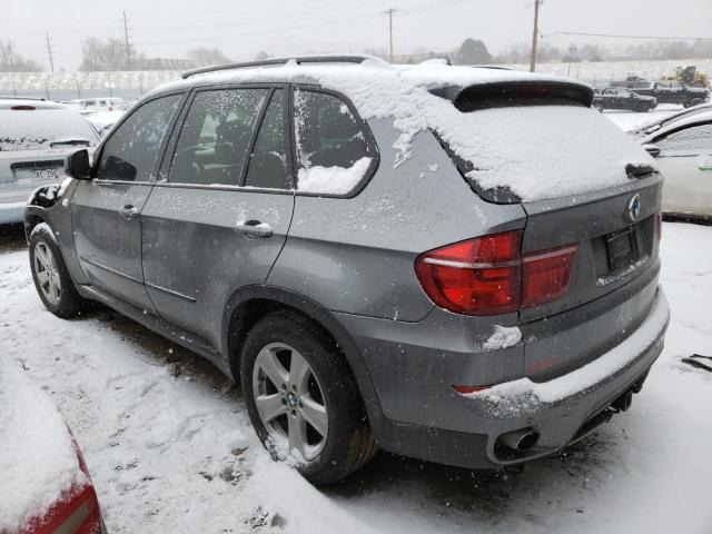 5UXZW0C55CL664759 - 2012 BMW X5 XDRIVE35D GRAY photo 2