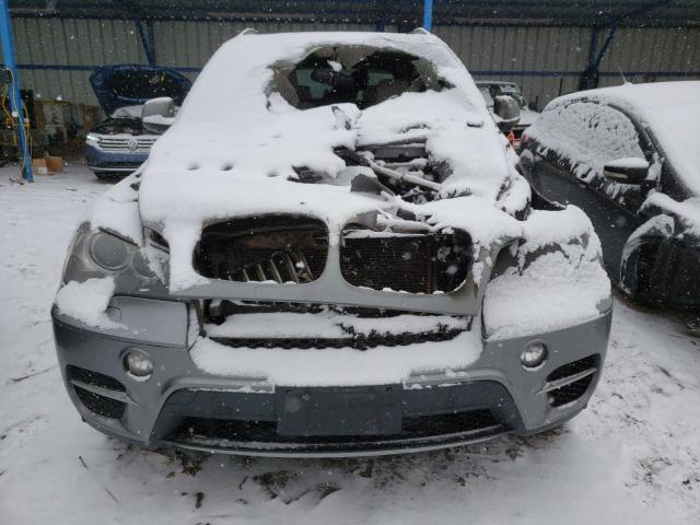 5UXZW0C55CL664759 - 2012 BMW X5 XDRIVE35D GRAY photo 5