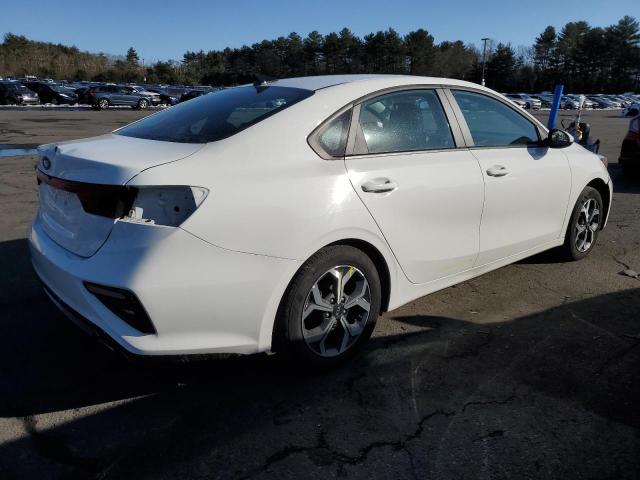 3KPF24AD0ME387174 - 2021 KIA FORTE FE WHITE photo 3