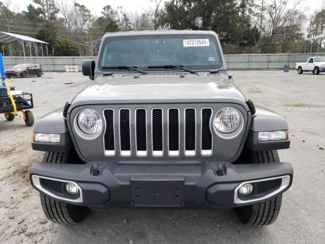 1C4HJXEG9PW570875 - 2023 JEEP WRANGLER SAHARA GRAY photo 5