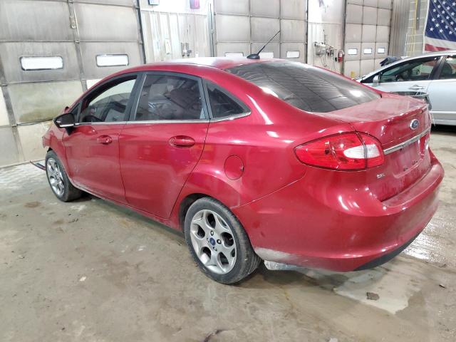 3FADP4CJXCM161830 - 2012 FORD FIESTA SEL RED photo 2