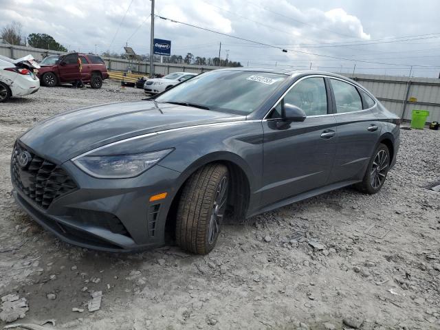 KMHL34J22NA205683 - 2022 HYUNDAI SONATA LIMITED GRAY photo 1