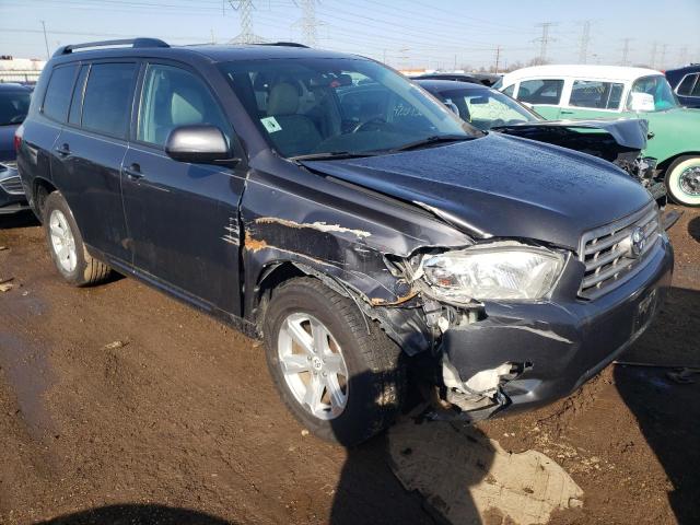 5TDJK3EH7AS010280 - 2010 TOYOTA HIGHLANDER SE GRAY photo 4