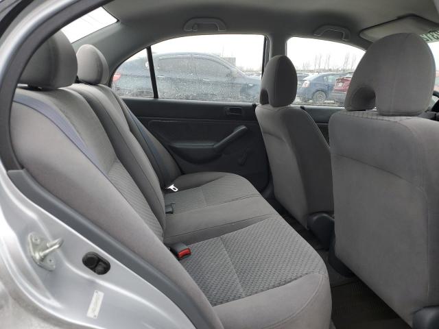 2HGES16324H932372 - 2004 HONDA CIVIC DX VP ვერცხლისფერი ფოტო 10