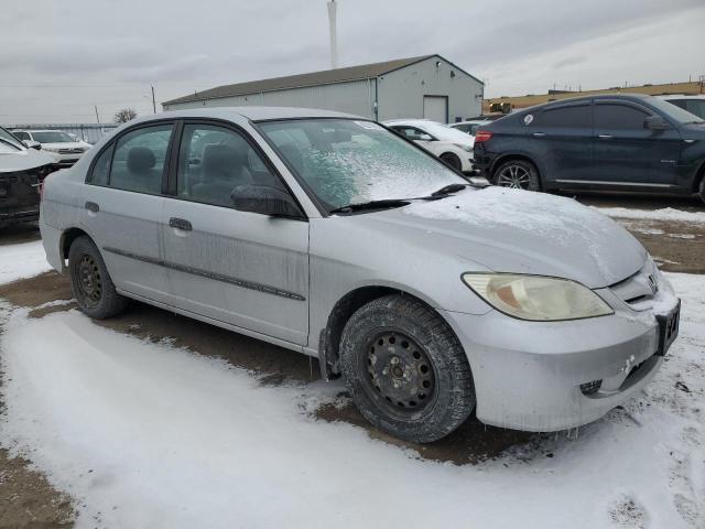 2HGES16324H932372 - 2004 HONDA CIVIC DX VP ვერცხლისფერი ფოტო 4