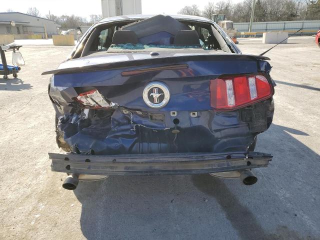 1ZVBP8AM7C5282243 - 2012 FORD MUSTANG BLUE photo 6