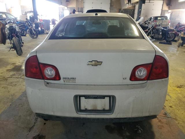 1G1ZH57B584191254 - 2008 CHEVROLET MALIBU 1LT WHITE photo 6