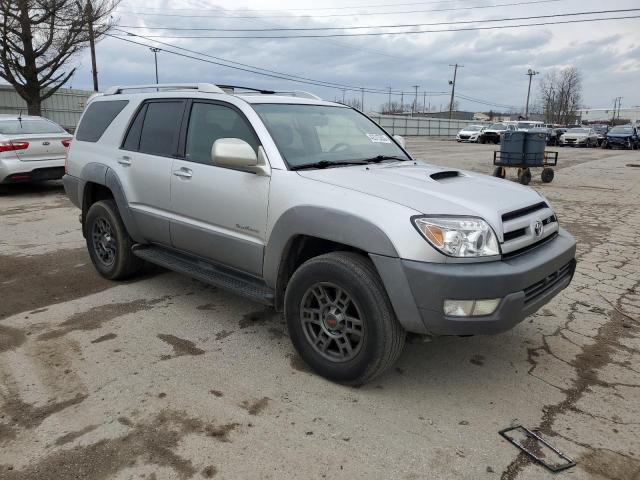 JTEZT14R030008354 - 2003 TOYOTA 4 RUNNER SR5 SILVER photo 4