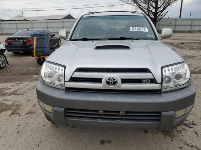 JTEZT14R030008354 - 2003 TOYOTA 4 RUNNER SR5 SILVER photo 5