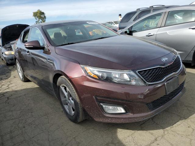 5XXGM4A70EG322620 - 2014 KIA OPTIMA LX MAROON photo 4