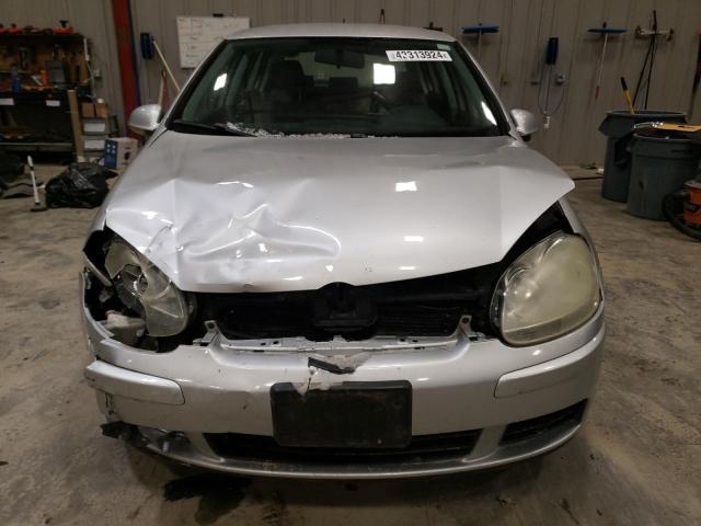 WVWDA71K29W072450 - 2009 VOLKSWAGEN RABBIT SILVER photo 5