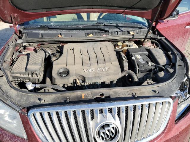 1G4GE5ED9BF341286 - 2011 BUICK LACROSSE CXS BURGUNDY photo 11
