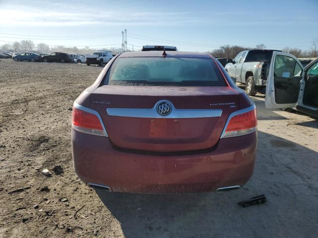 1G4GE5ED9BF341286 - 2011 BUICK LACROSSE CXS BURGUNDY photo 6