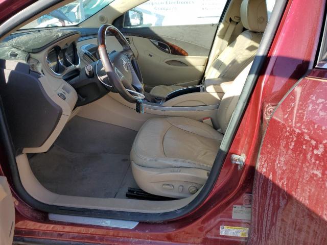 1G4GE5ED9BF341286 - 2011 BUICK LACROSSE CXS BURGUNDY photo 7