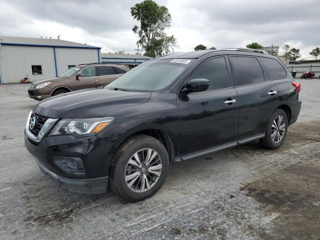 5N1DR2MM4KC586456 - 2019 NISSAN PATHFINDER S BLACK photo 1