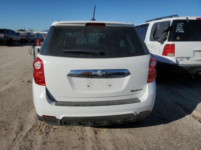 1GNALAEK7FZ118487 - 2015 CHEVROLET EQUINOX LS WHITE photo 6