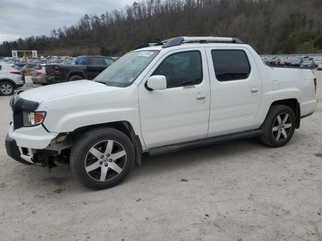 5FPYK1F66EB006710 - 2014 HONDA RIDGELINE RTL-S WHITE photo 1