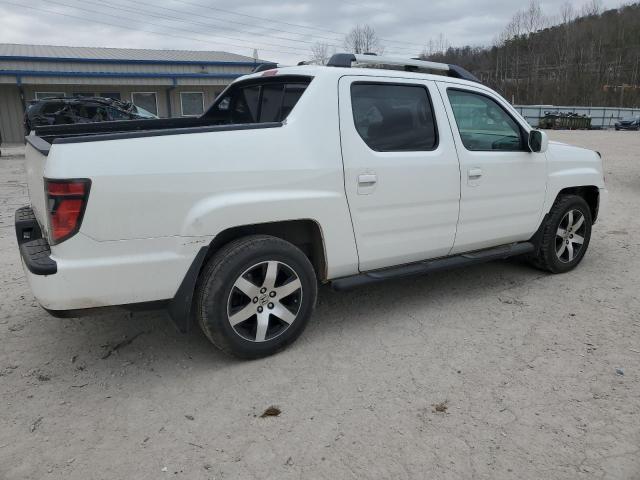 5FPYK1F66EB006710 - 2014 HONDA RIDGELINE RTL-S WHITE photo 3