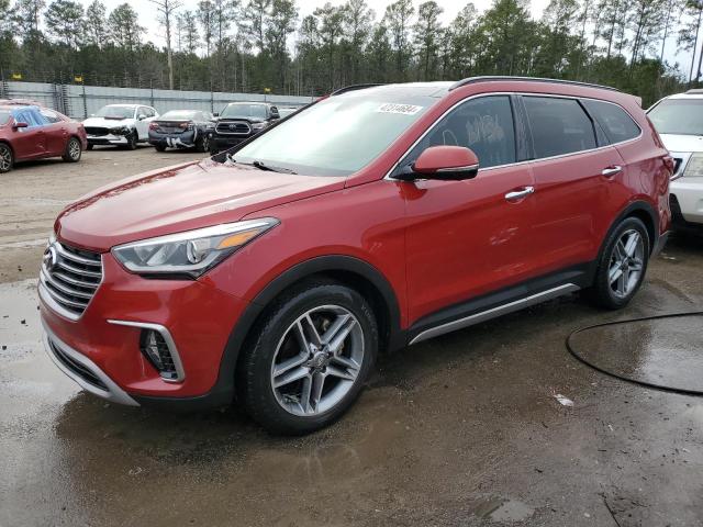 KM8SR4HF9HU209770 - 2017 HYUNDAI SANTA FE SE ULTIMATE RED photo 1