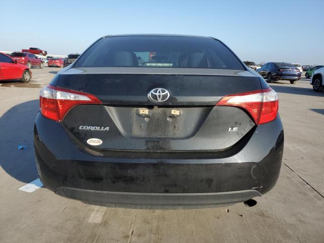 5YFBURHE0GP455805 - 2016 TOYOTA COROLLA L BLACK photo 6