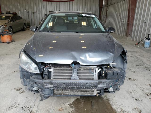 3VW217AU8FM011718 - 2015 VOLKSWAGEN GOLF GRAY photo 5