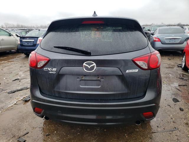 JM3KE4CY9G0850519 - 2016 MAZDA CX-5 TOURING GRAY photo 6