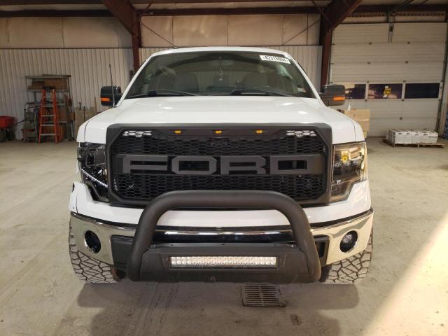 1FTFW1ETXDFB28220 - 2013 FORD F150 SUPERCREW WHITE photo 5