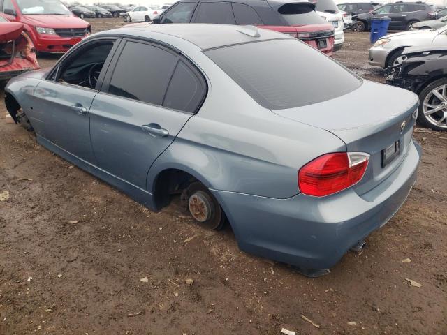 WBAVD53557AV14166 - 2007 BMW 335 XI BLUE photo 2