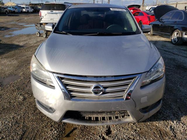 1N4AB7AP9DN902132 - 2013 NISSAN SENTRA S SILVER photo 5