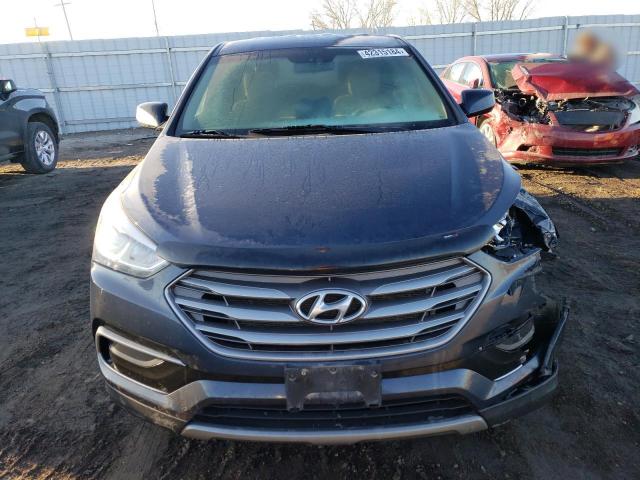 5NMZTDLB5HH021151 - 2017 HYUNDAI SANTA FE S BLUE photo 5