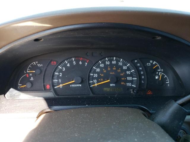 5TBRT34151S173717 - 2001 TOYOTA TUNDRA ACCESS CAB შავი ფოტო 9