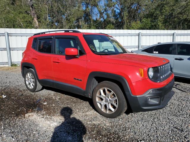 ZACCJABB2JPJ33480 - 2018 JEEP RENEGADE LATITUDE RED photo 4