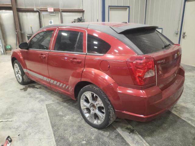 1B3CB4HA6AD665282 - 2010 DODGE CALIBER SXT RED photo 2